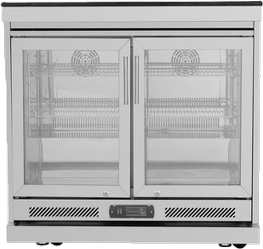 38" Double Refrigerator