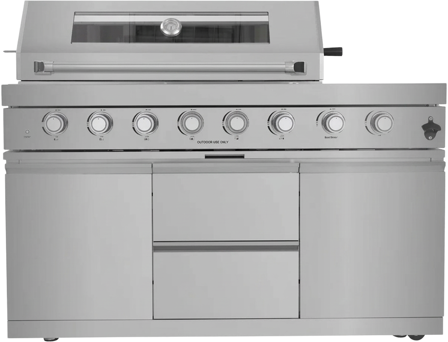 56.5" Grill + Side Burner
